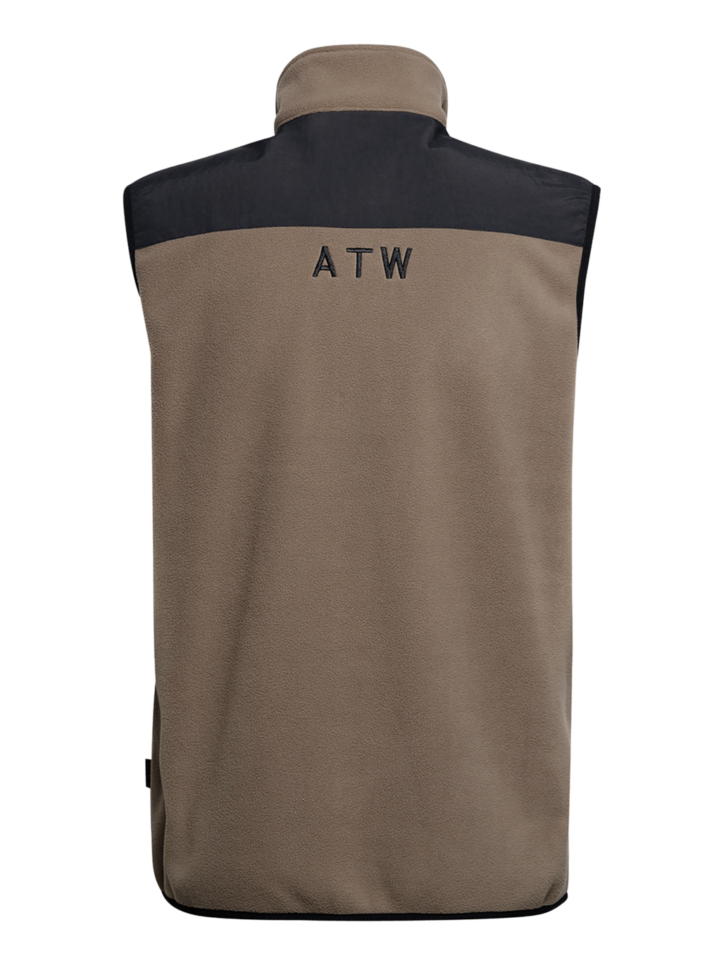 HALO BLOCKED FLEECE VEST, CHOCOLATE CHIP, packshot