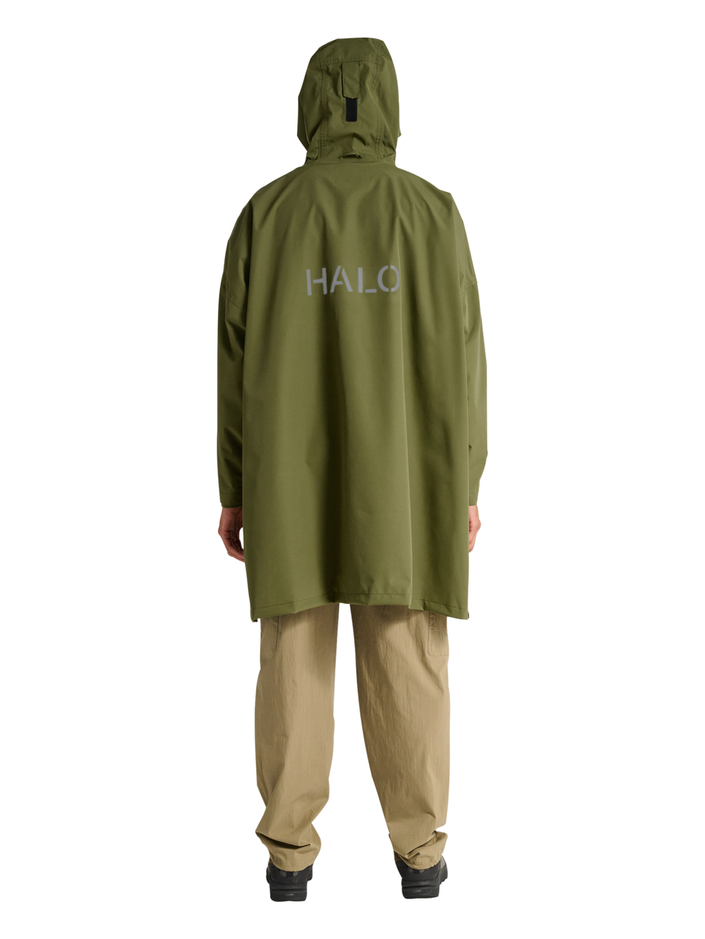 HALO RAINCOVER, OLIVE DRAB, model