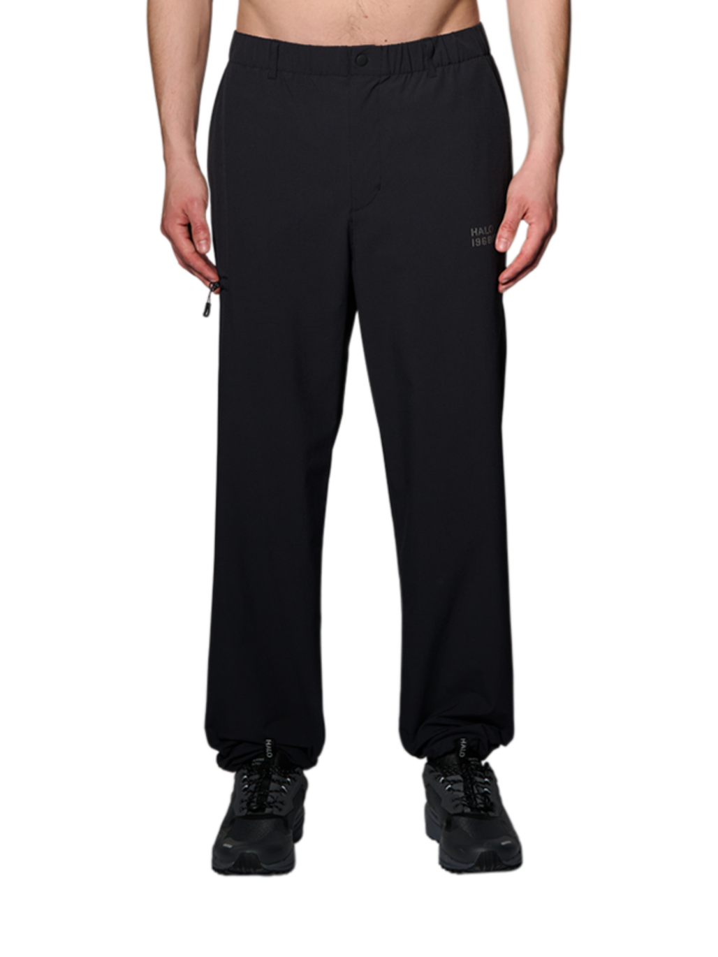 HALO TACTICAL PANTS, BLACK, model