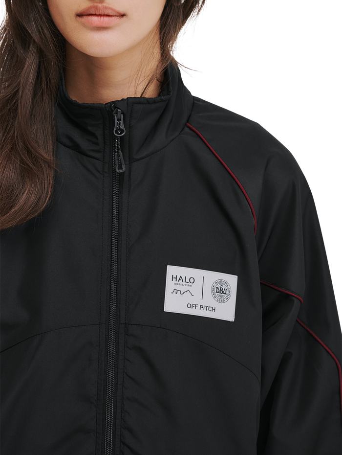 HALO DBU TRACKSUIT  JACKET, BLACK, model