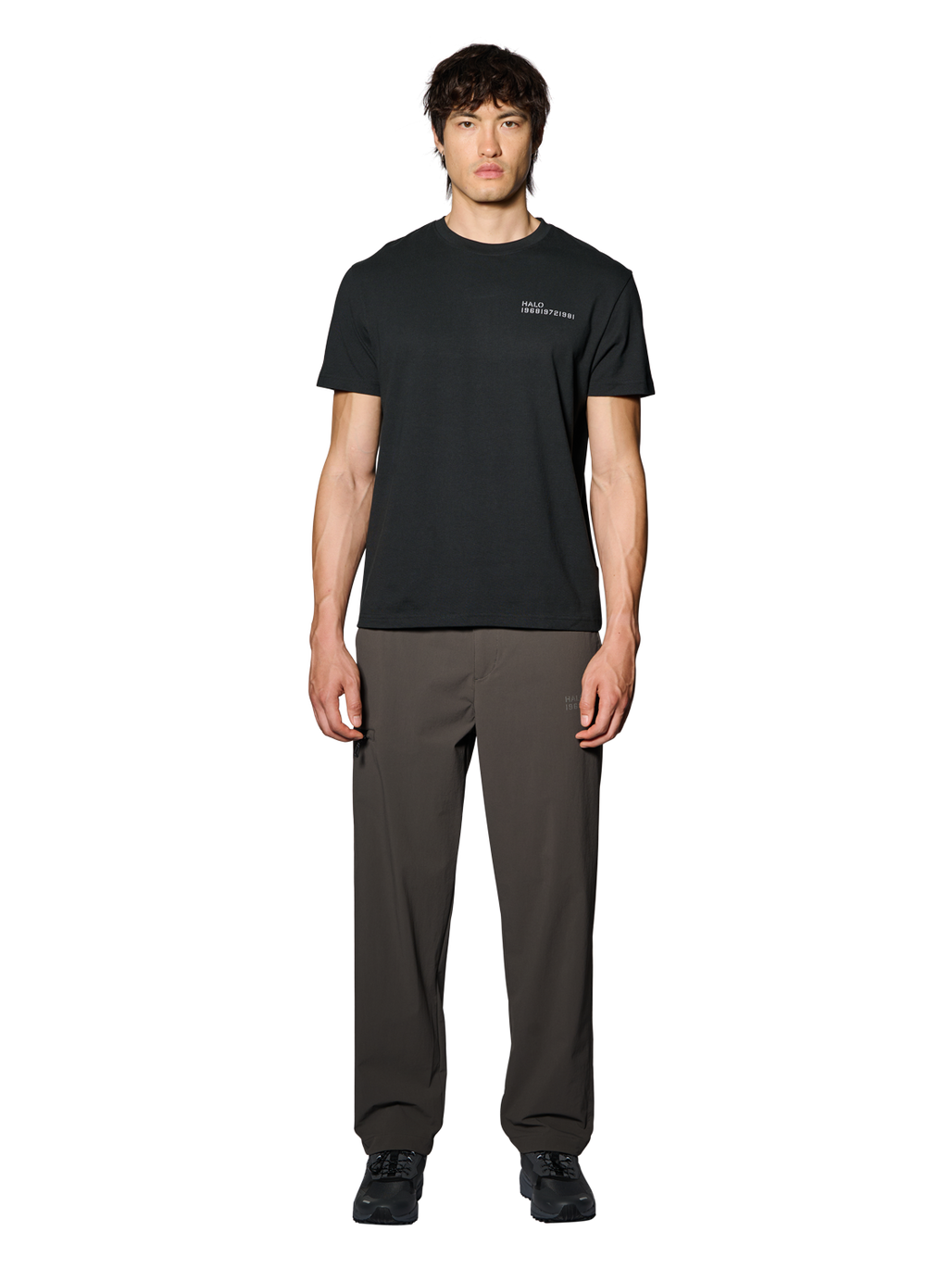 HALO TACTICAL PANTS, RAVEN, model