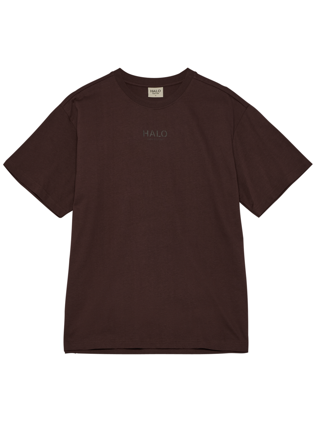 HALO GRAPHIC T-SHIRT, BITTER CHOCOLATE, packshot