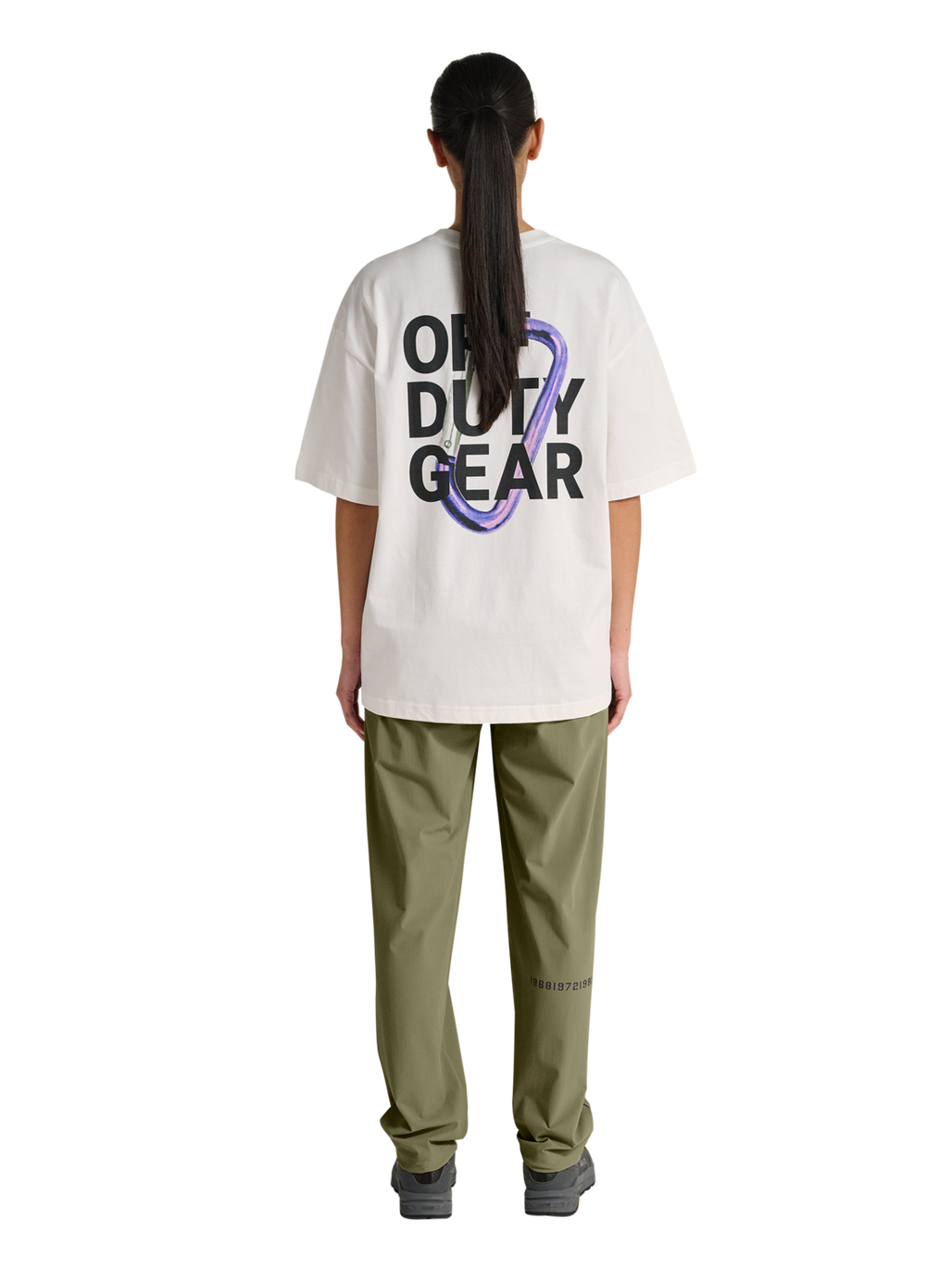 HALO AIR PANTS, MERMAID, model