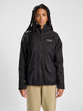 HALO SHELL JACKET, BLACK, model