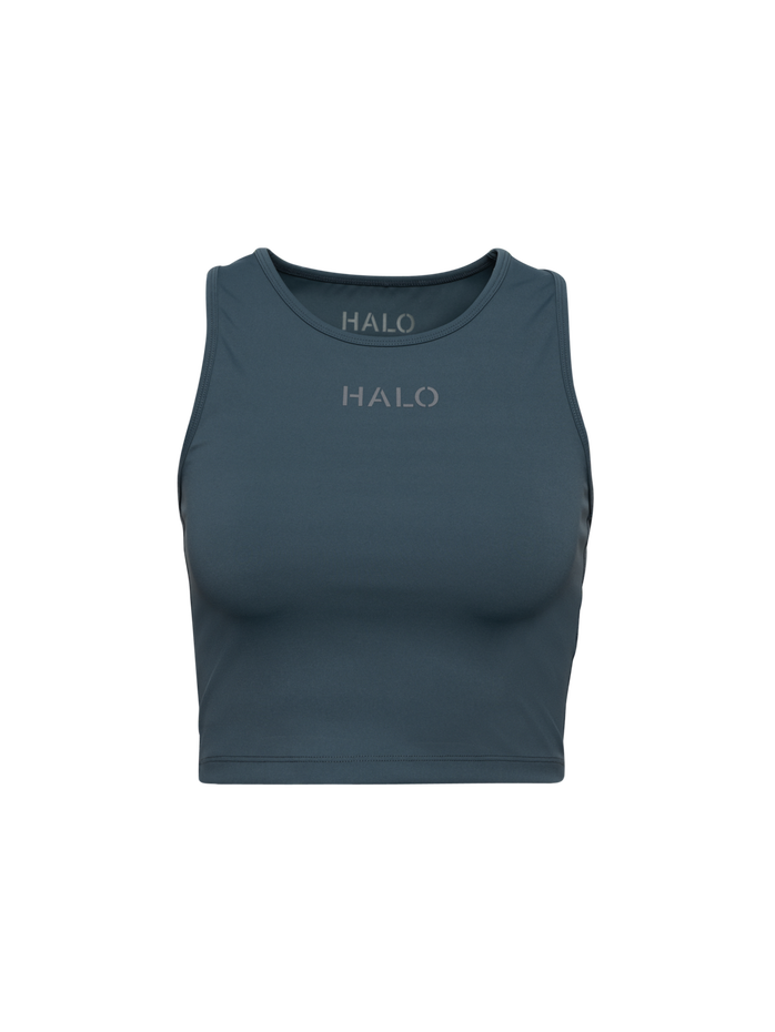 HALO WOMEN TRAINING TOP, DARK SLATE HALO WOMEN TRAINING TOP, DARK SLATE, packshot