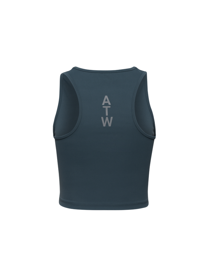 HALO WOMEN TRAINING TOP, DARK SLATE HALO WOMEN TRAINING TOP, DARK SLATE, packshot