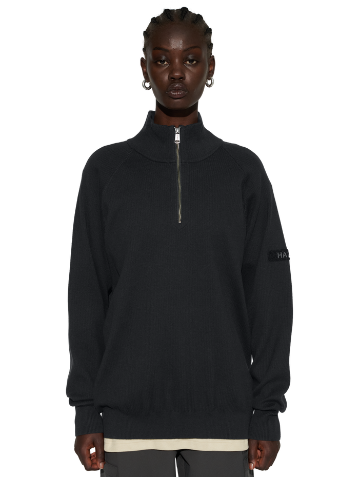 HALO INFANTRY HALF ZIP, BLACK, model
