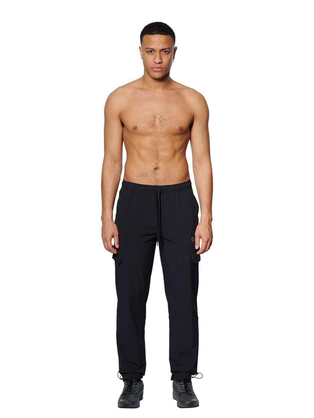 HALO TRAIL PANTS, BLACK, model