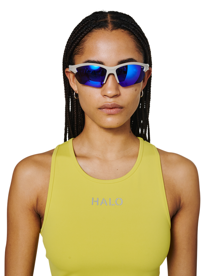 HALO X MESSY WEEKEND SUNGLASS NO 1, !BLUE HEAVEN, model