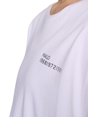 HALO AIRBORNE T-SHIRT, WHITE, model