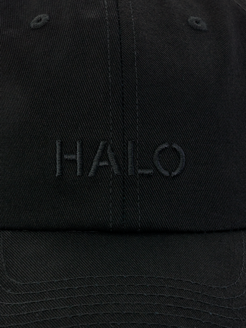 HALO CANVAS CAP, BLACK, packshot