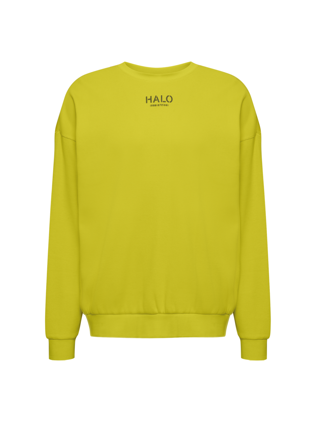 HALO AVIATION WAFFLE CREW, WARM OLIVE, packshot