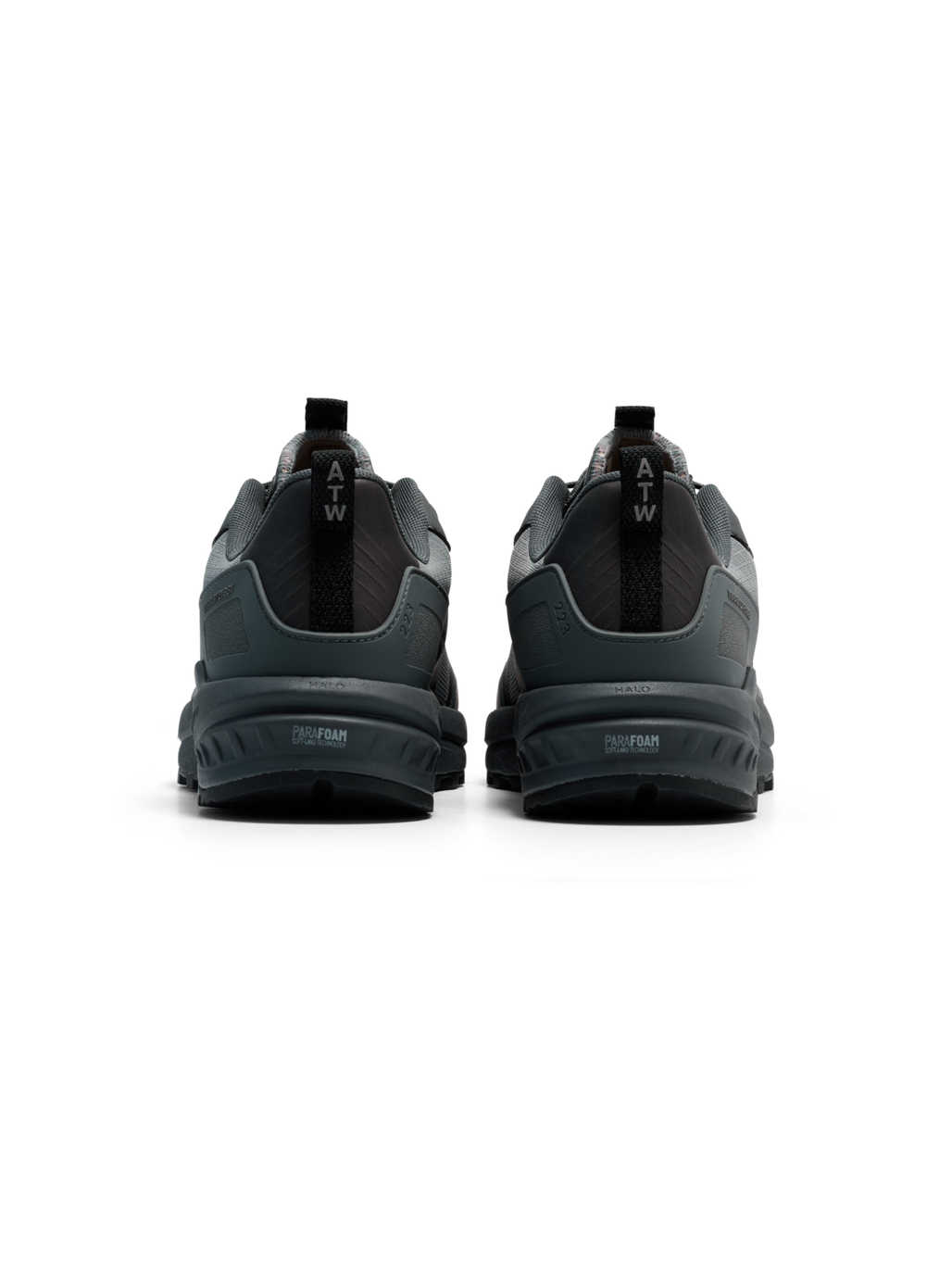 HALO TRAIL SNEAKER, SHARKSKIN/BLACK, packshot