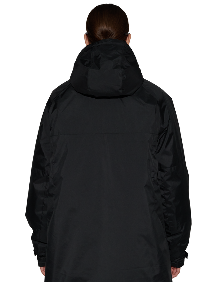 HALO SHIELD THERMOLITE PARKA, BLACK, model