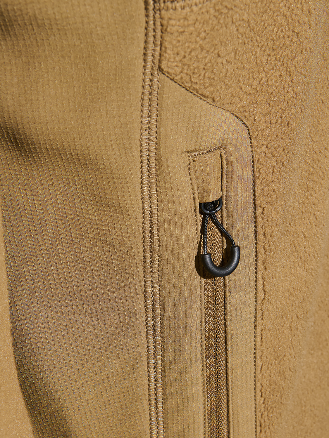 HALO ATW TEDDY FLEECE JACKET, KANGAROO, packshot