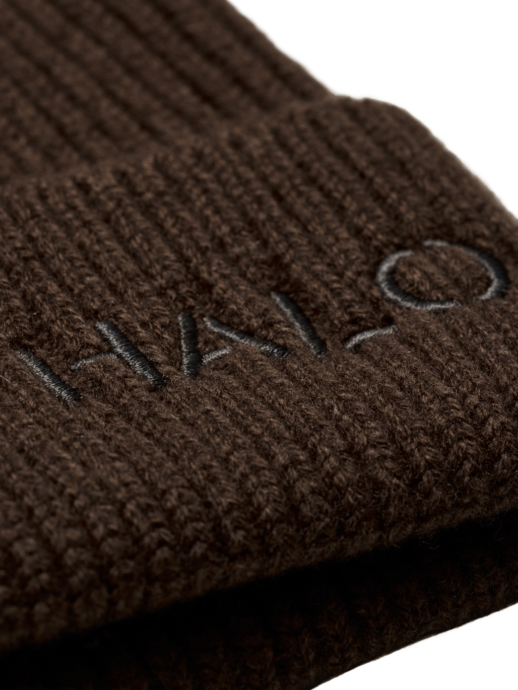 HALO  WOOL RIB BEANIE, BRACKEN, packshot