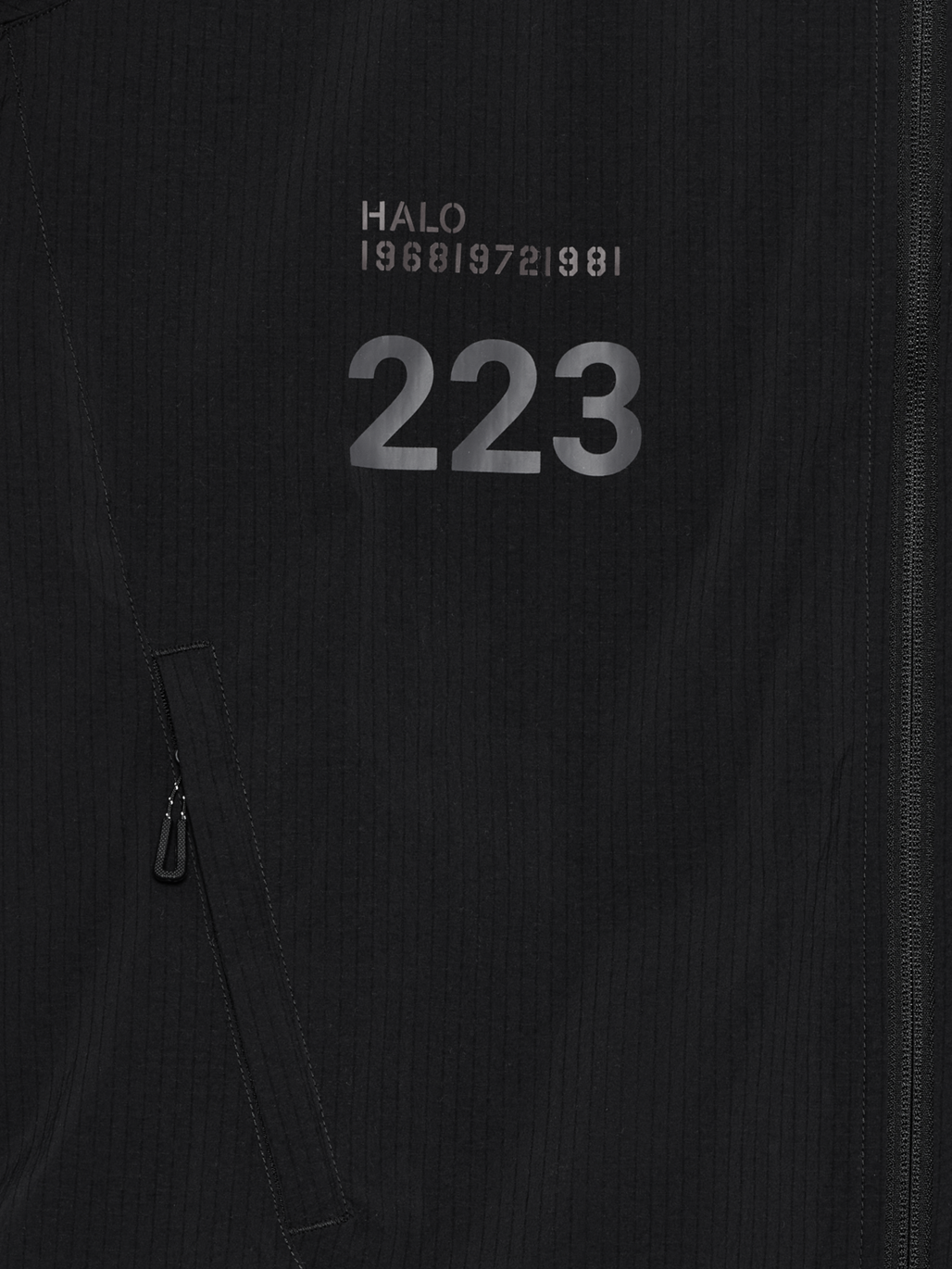 HALO STEEL JACKET, BLACK, packshot