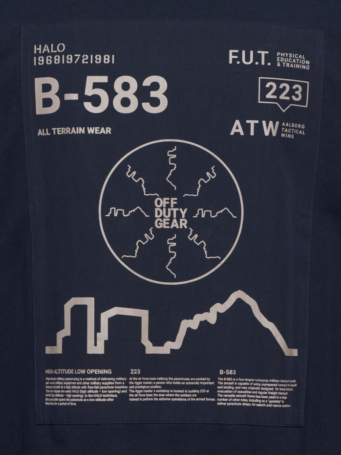 HALO GRAPHIC T-SHIRT 01, DEEP WELL HALO GRAPHIC T-SHIRT 01, DEEP WELL, packshot