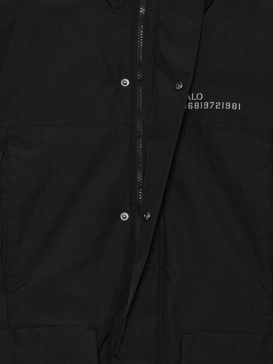 HALO RECON THERMOLITE  PARKA, BLACK, packshot