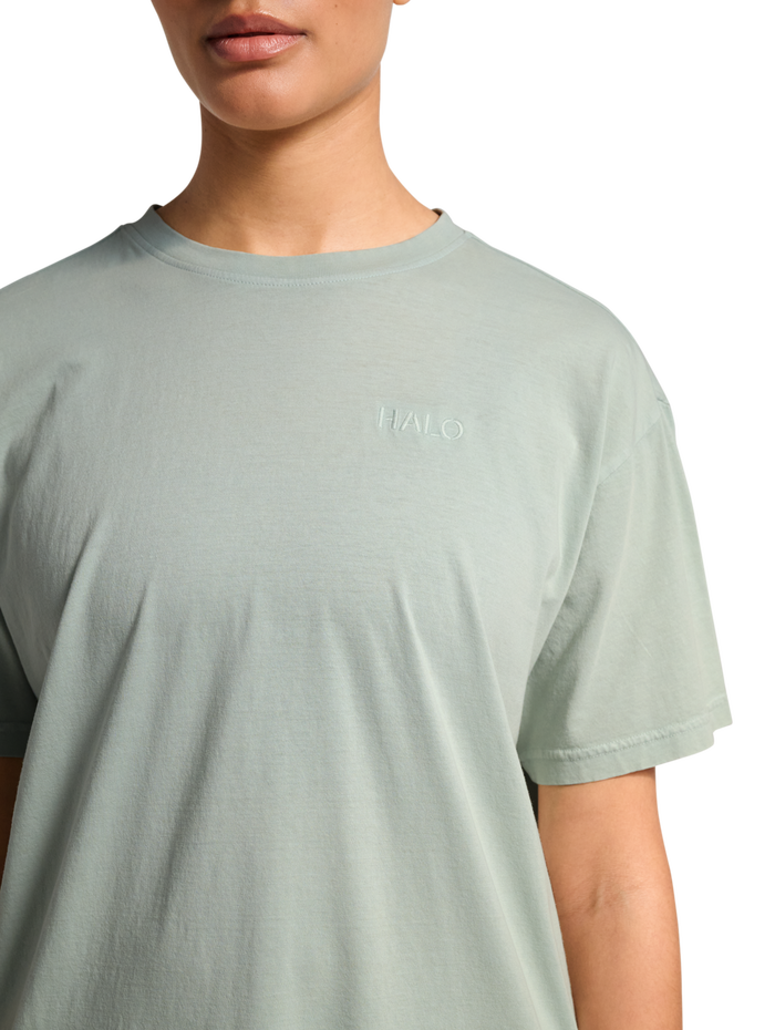 HALO LOGO T-SHIRT 2.0, STORM GRAY, model