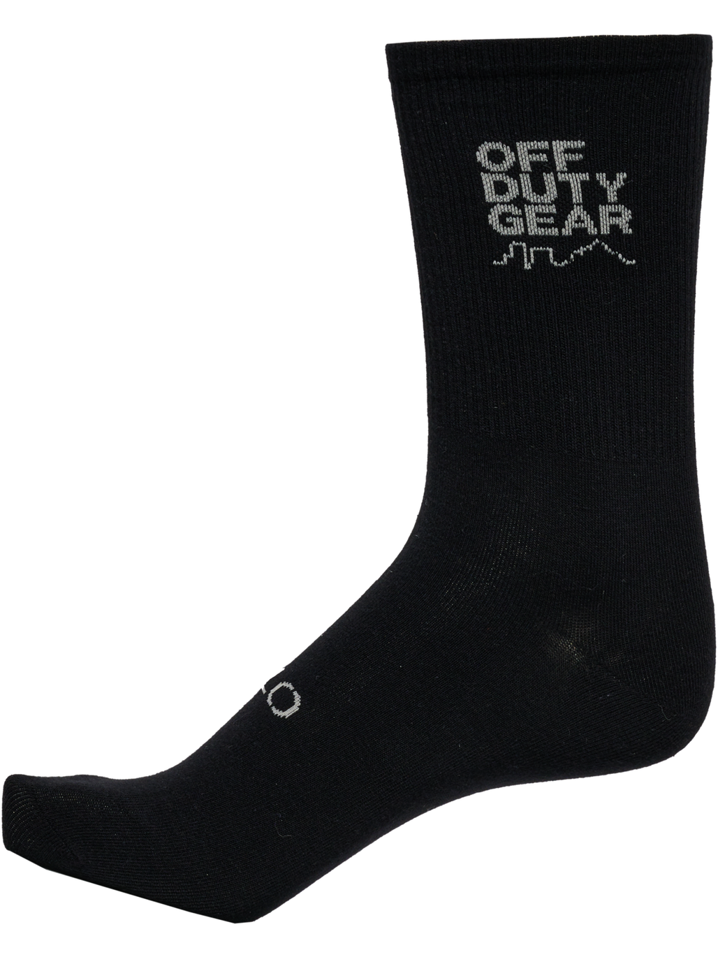 HALO COTTON SOCKS, BLACK/SILVER LINING, packshot
