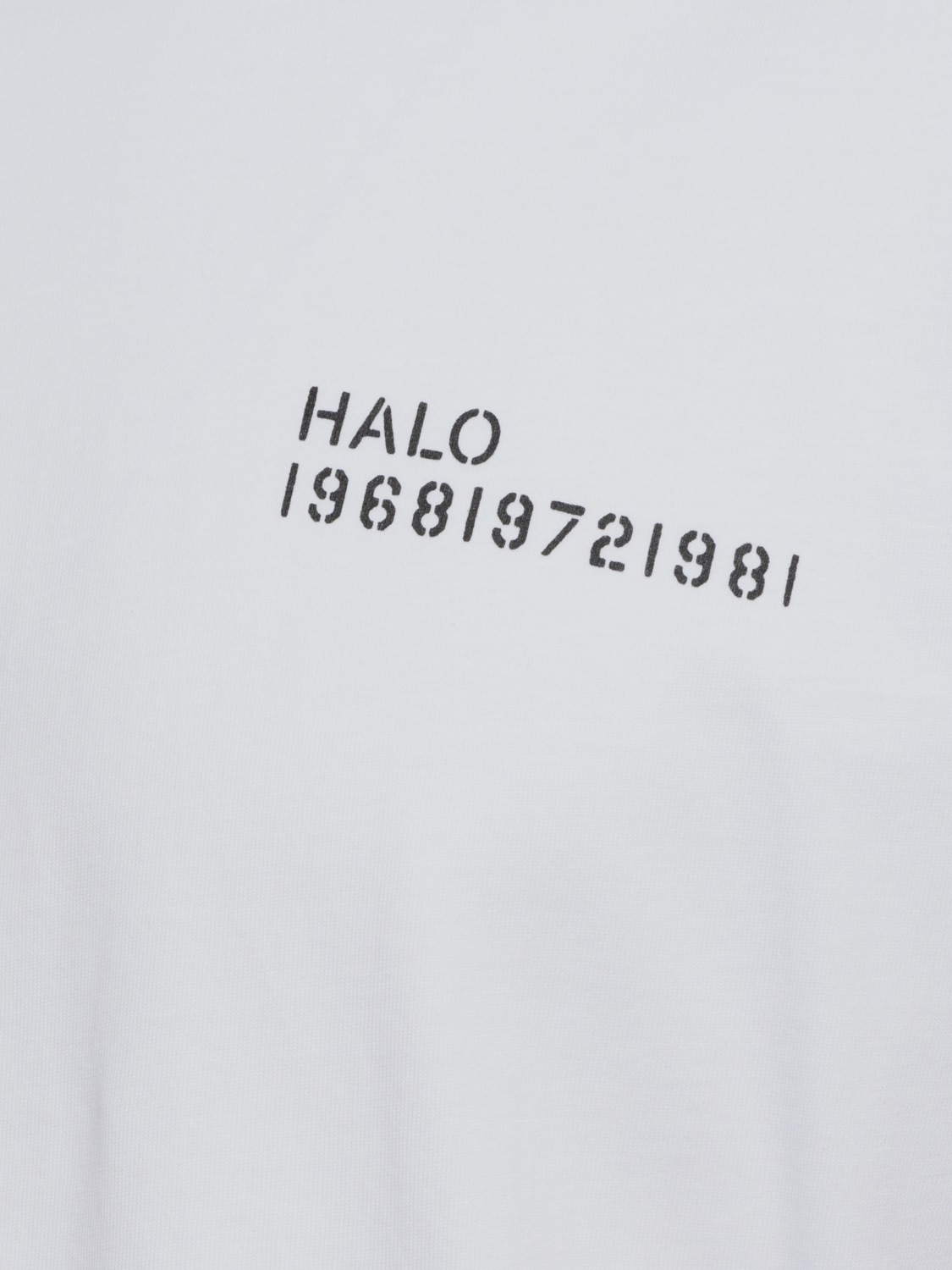 HALO ESSENTIAL T-SHIRT, WHITE, packshot
