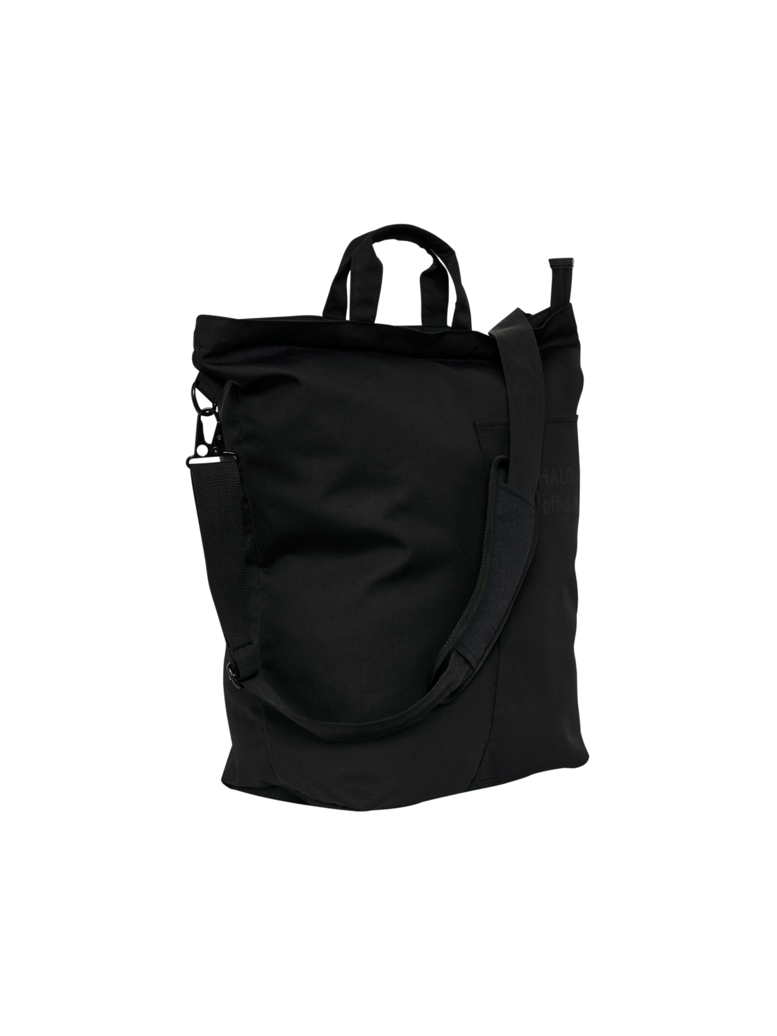 HALO DURA TOTE BAG, BLACK, packshot