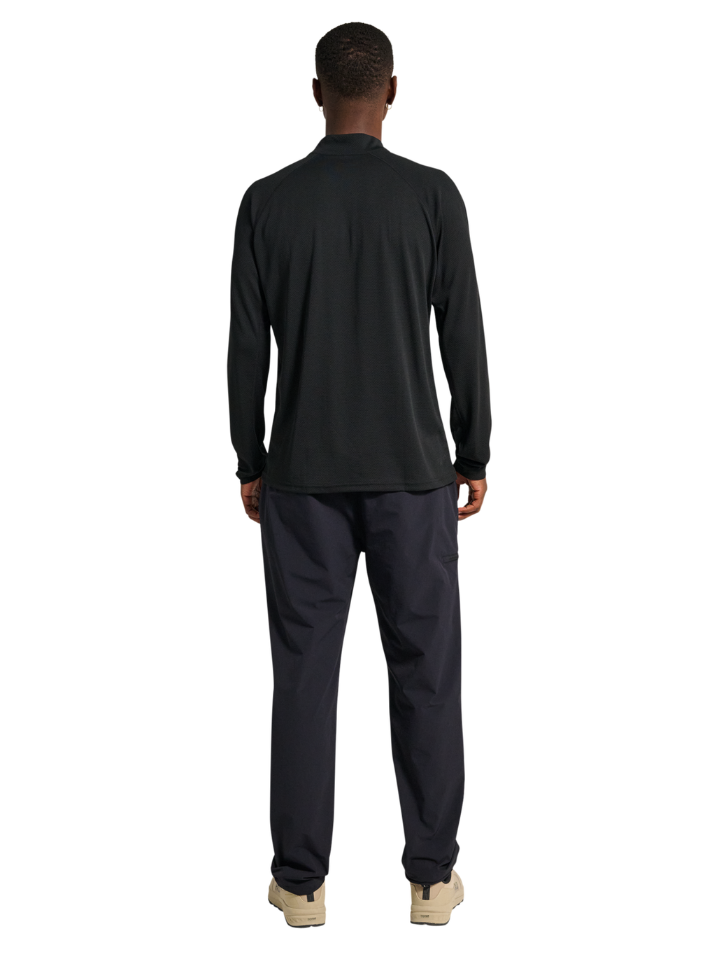 HALO SORONA HALF ZIP, BLACK, model