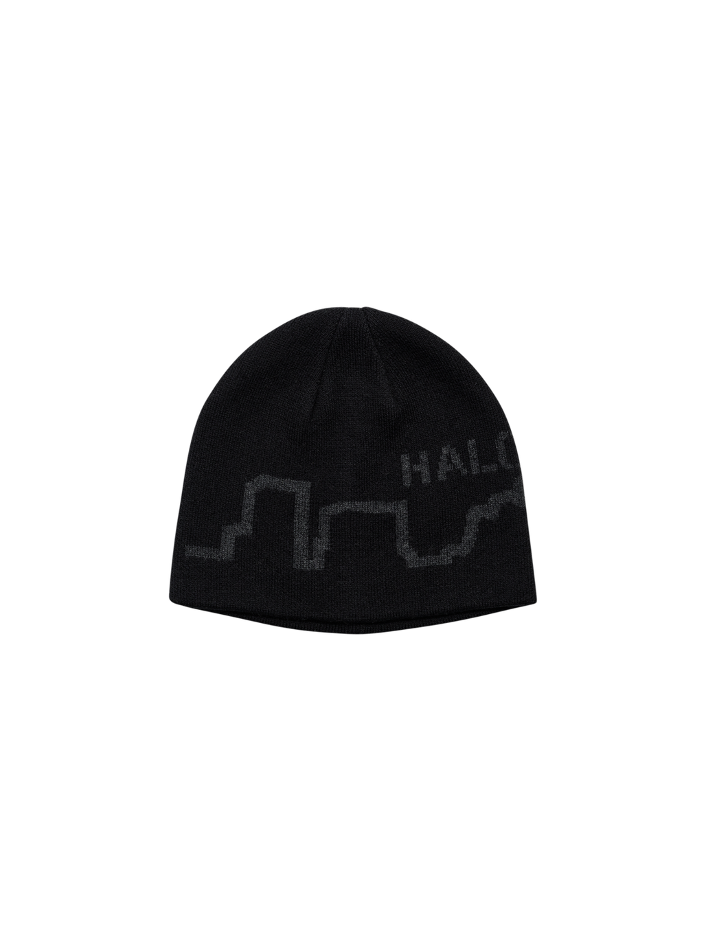 HALO LOGO BEANIE, BLACK, packshot
