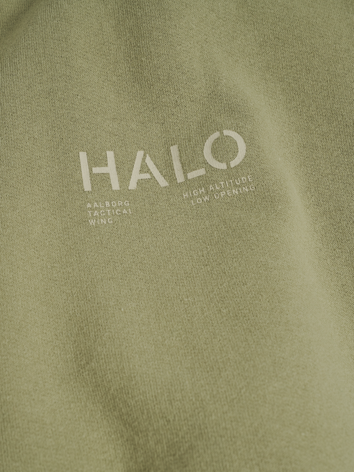 HALO COTTON T-SHIRT, GRAY GREEN, packshot