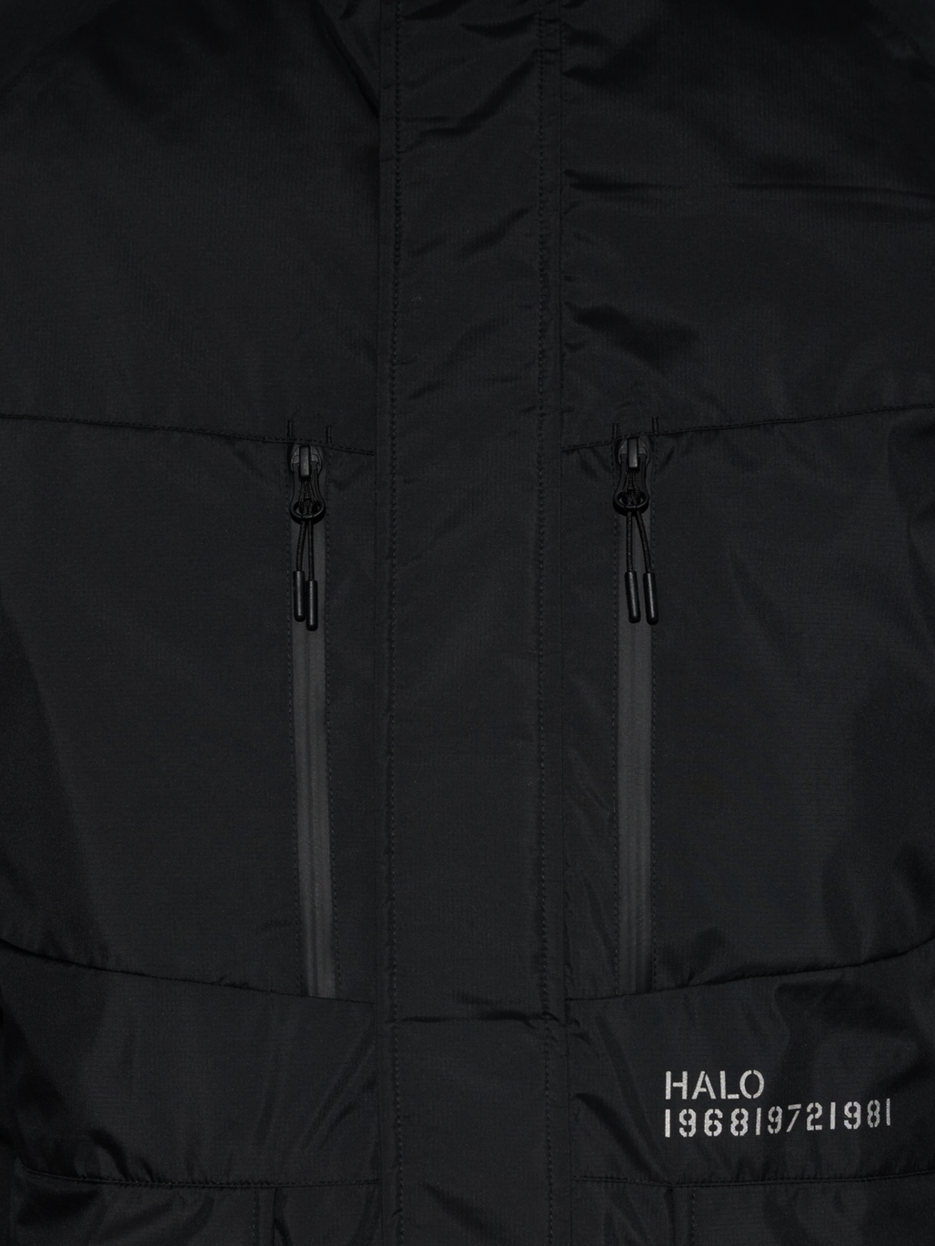 HALO SHIELD THERMOLITE PARKA, BLACK, model