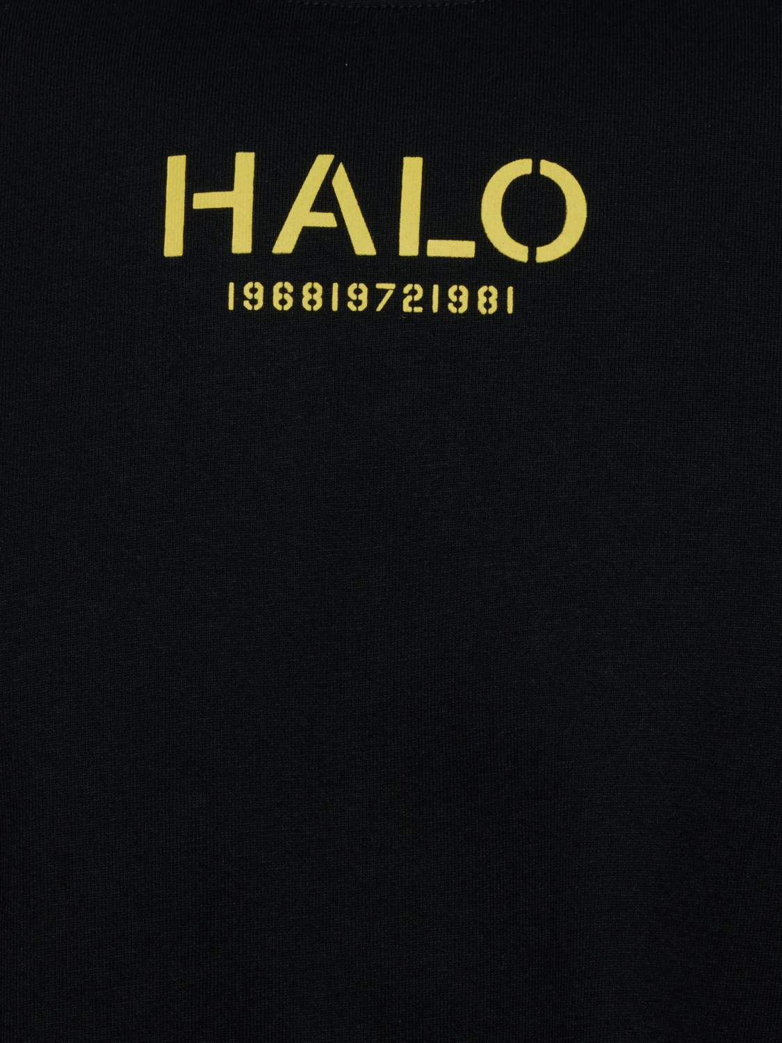 HALO GRAPHIC LS, BLACK, packshot