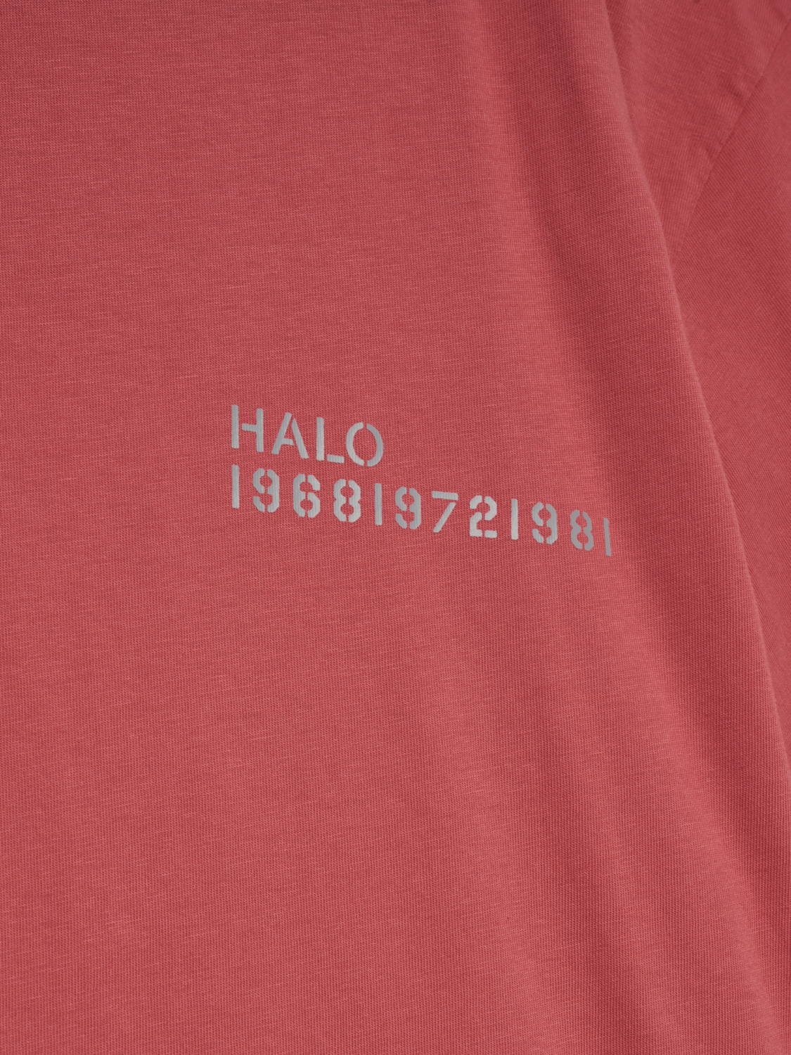 HALO HALO COTTON TEE - VINTAGE RED | newlinehalo.com