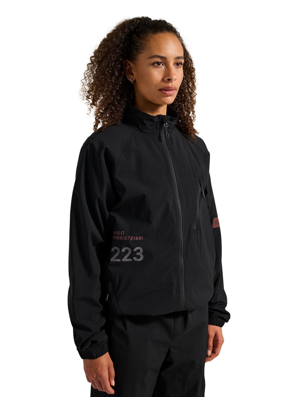 HALO STEEL JACKET, BLACK, model