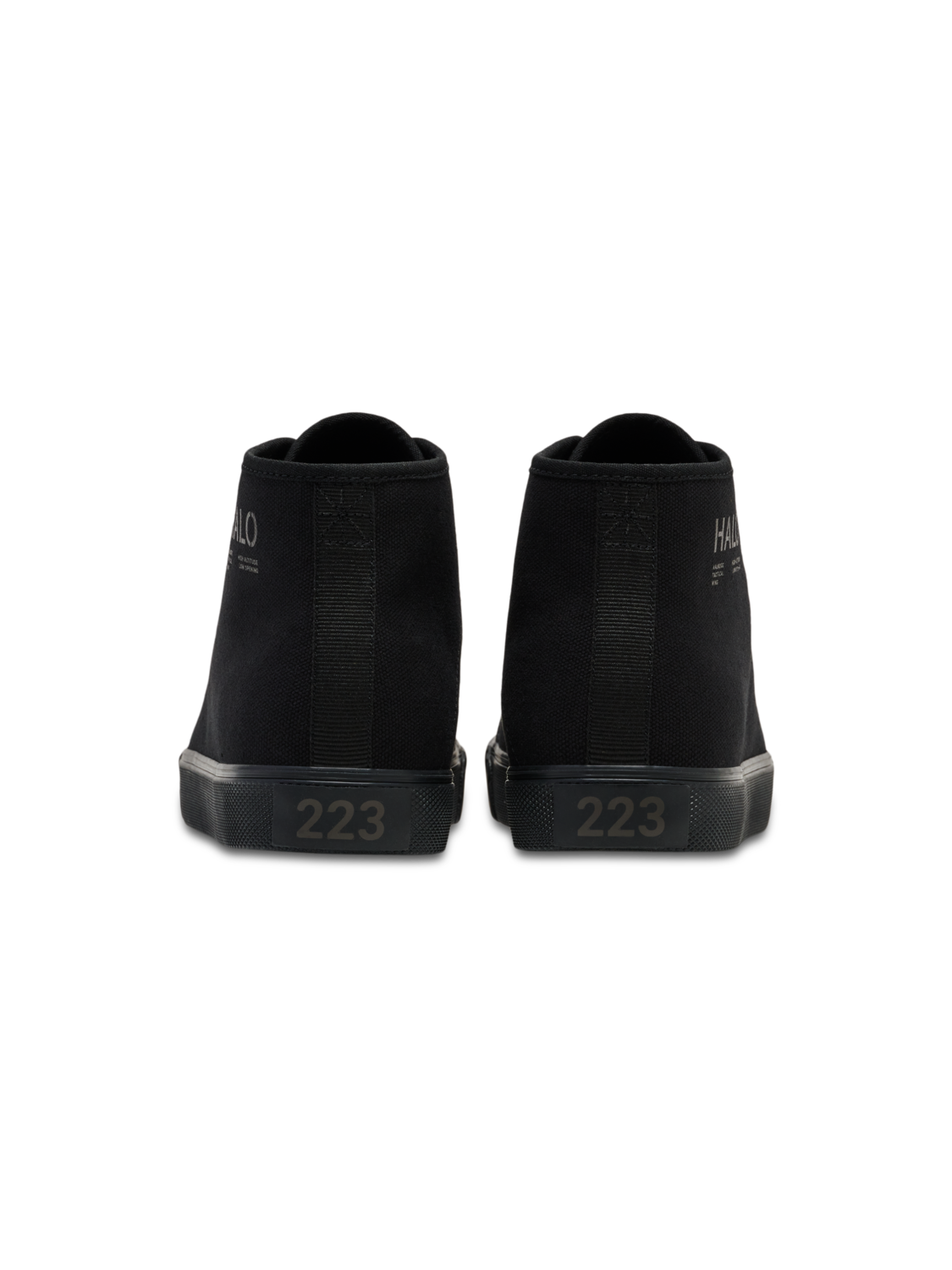 HALO FIELD SHOE MID, CAVIAR, packshot