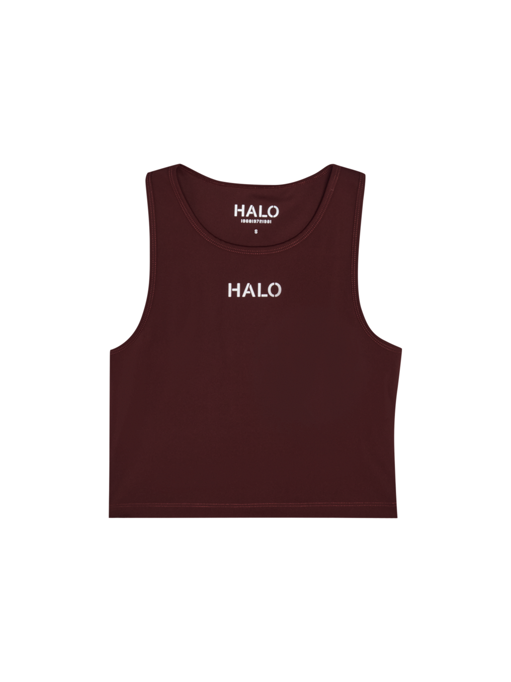 HALO WOMEN TRAINING TOP, BITTER CHOCOLATE, packshot