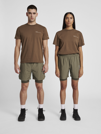 HALO 2-LAYER SHORT, MOREL, model