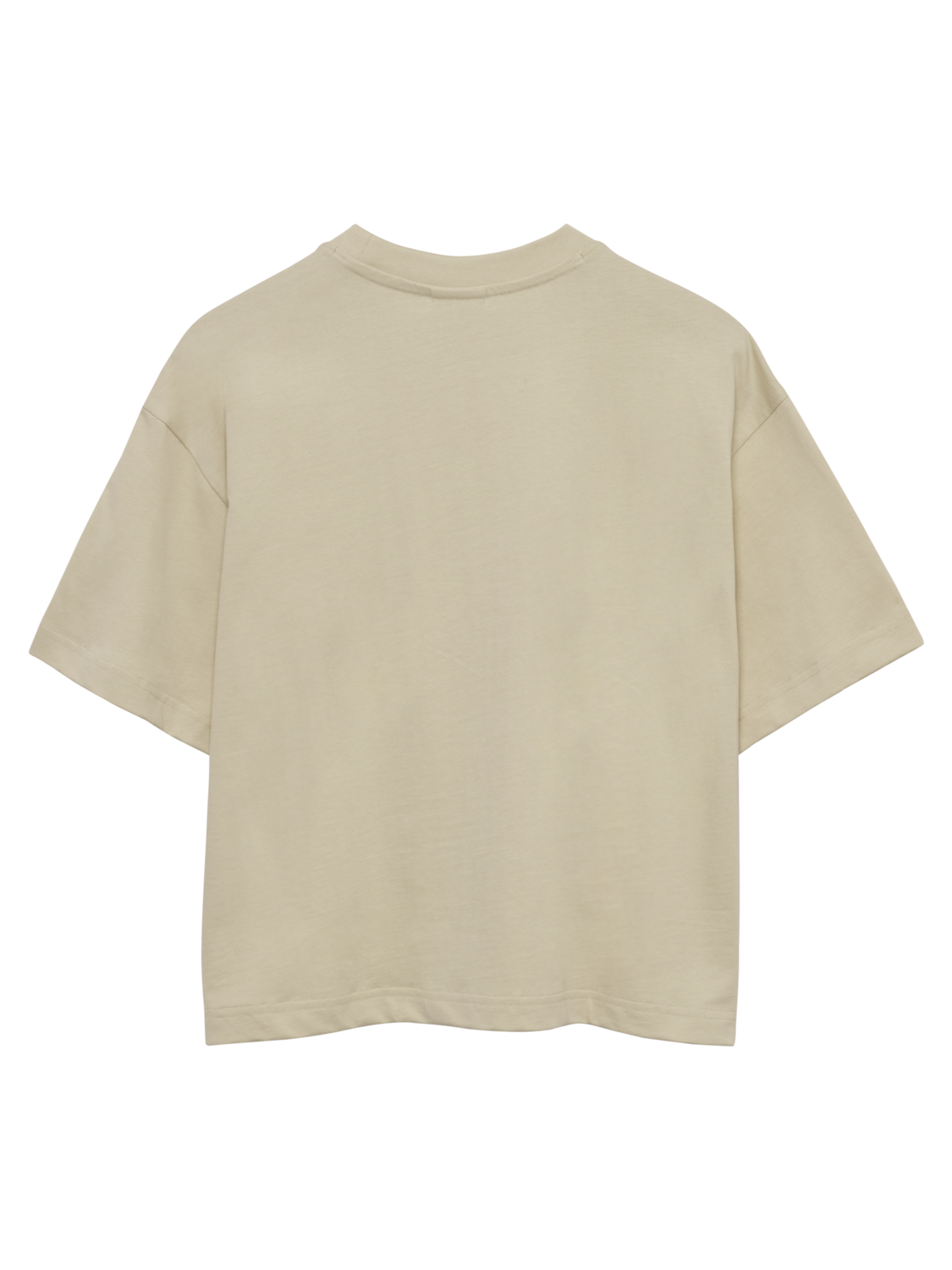 HALO WOMEN LOGO T-SHIRT, OYSTER GRAY, packshot