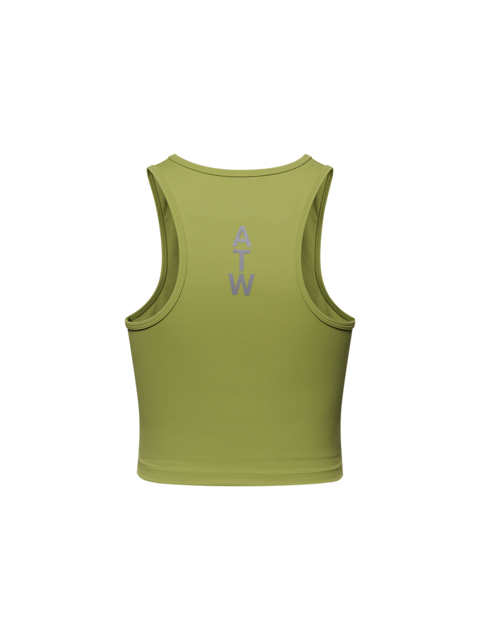 HALO WOMEN TRAINING TOP, TURTLE GREEN HALO WOMEN TRAINING TOP, TURTLE GREEN, packshot