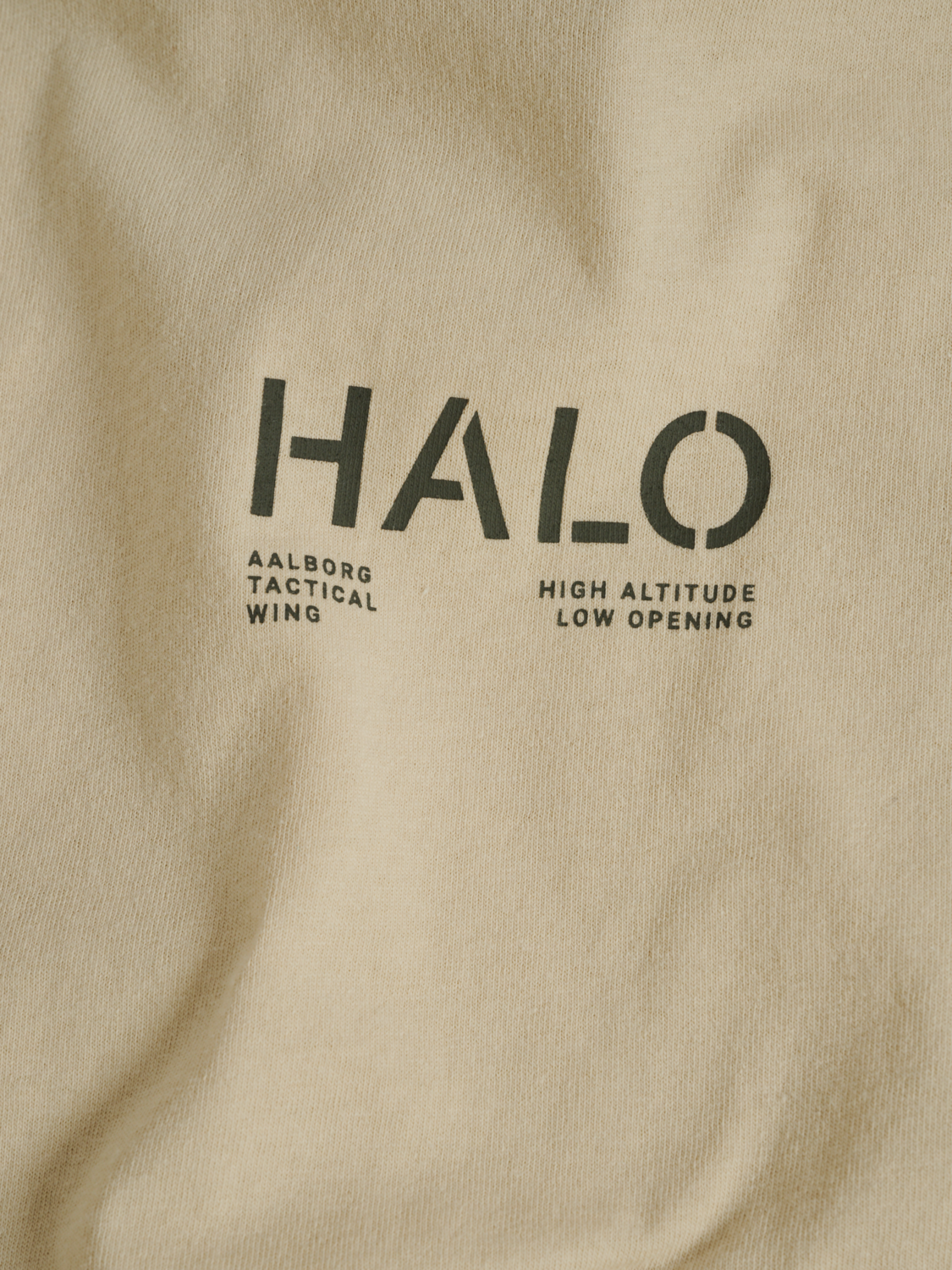 HALO COTTON T-SHIRT, OYSTER GRAY, packshot