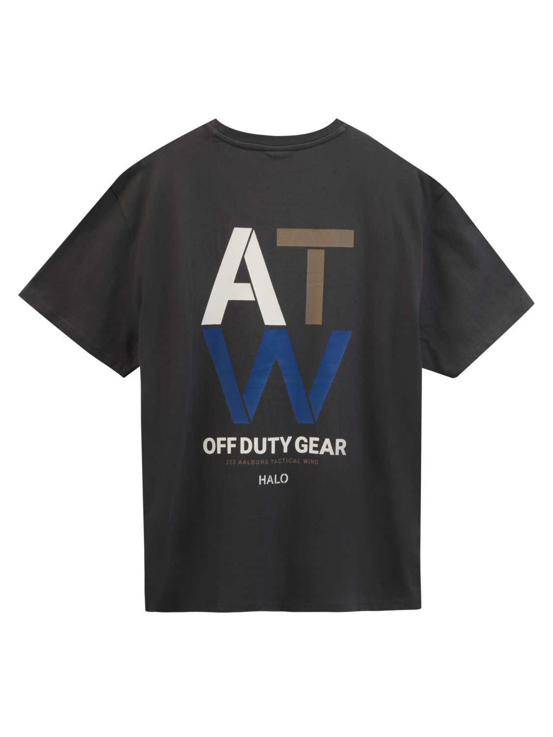 HALO DUTY T-SHIRT, RAVEN, packshot