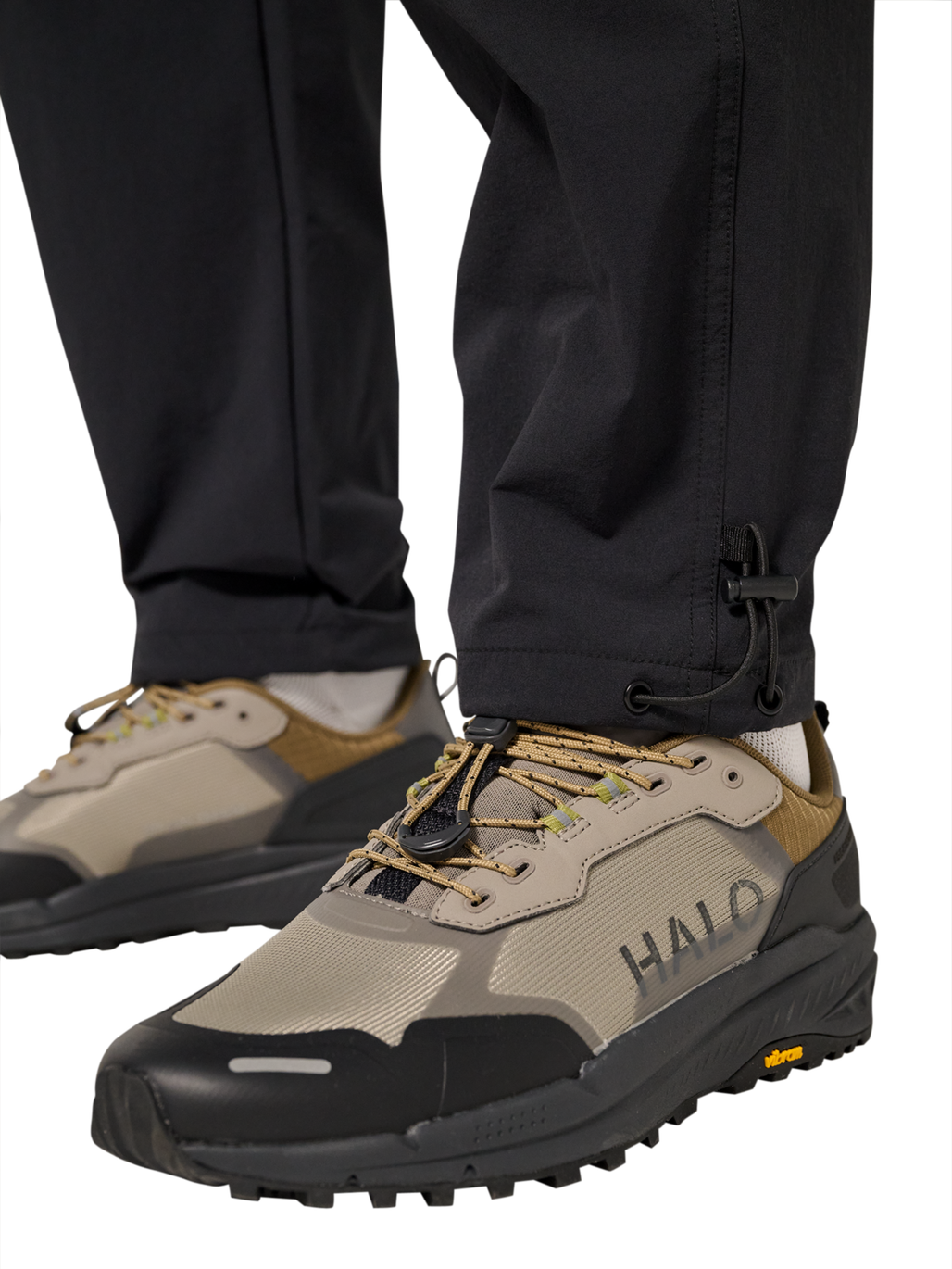 HALO TRAIL PANTS, BLACK, model
