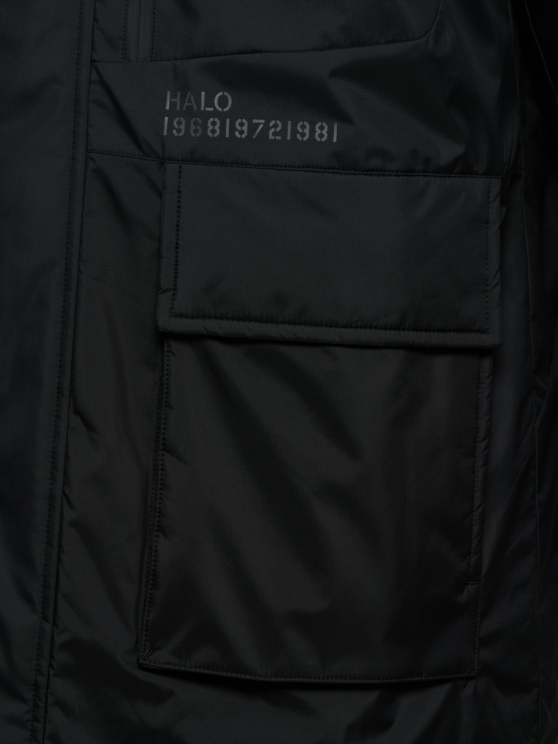 HALO SHIELD THERMOLITE PARKA, BLACK, packshot