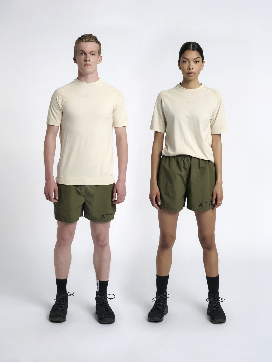 halo atw nylon shorts