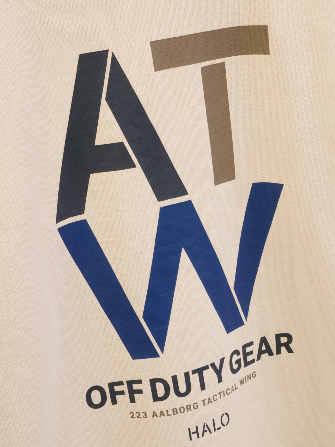 HALO DUTY CREW, OYSTER GRAY, packshot