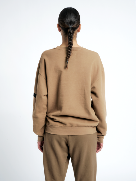 HALO COTTON CREW, VINTAGE BROWN, model