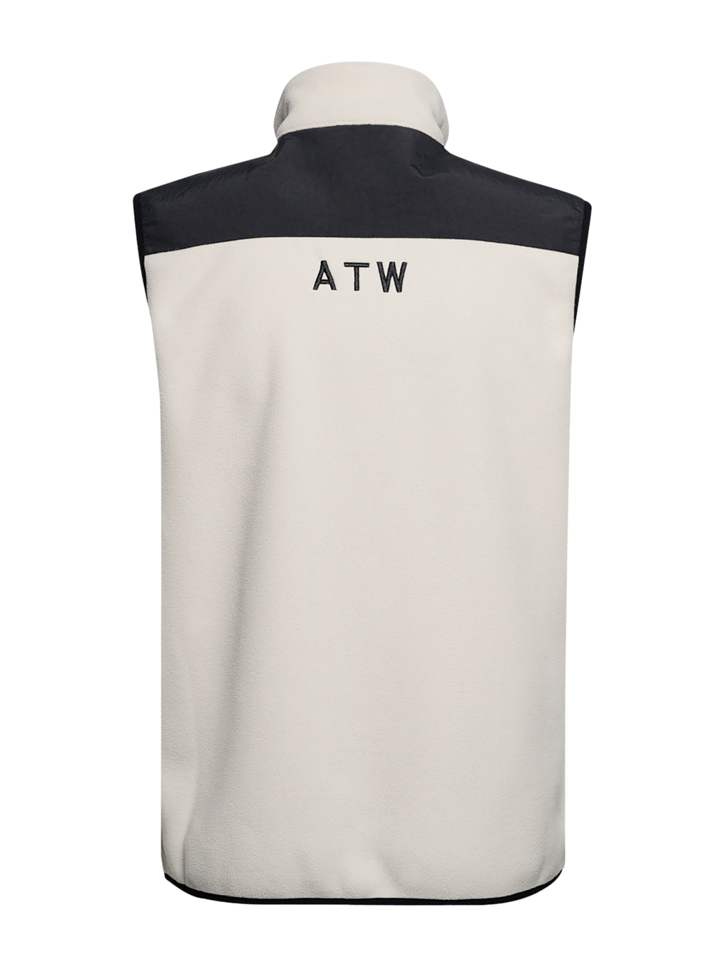 HALO BLOCKED FLEECE VEST, SILVER LINING, packshot