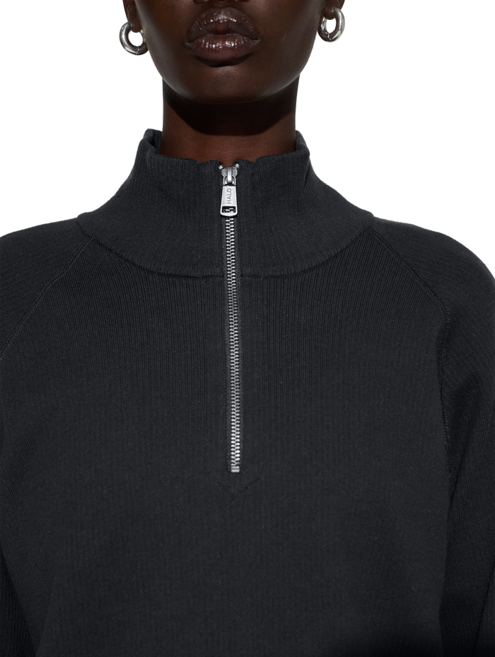 HALO INFANTRY HALF ZIP, BLACK, model