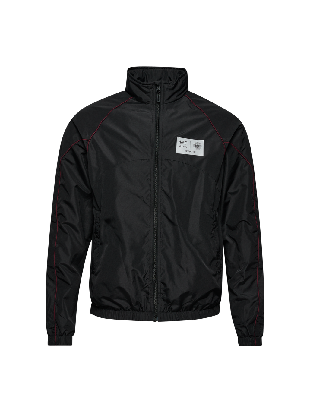 HALO DBU TRACKSUIT  JACKET, BLACK, packshot