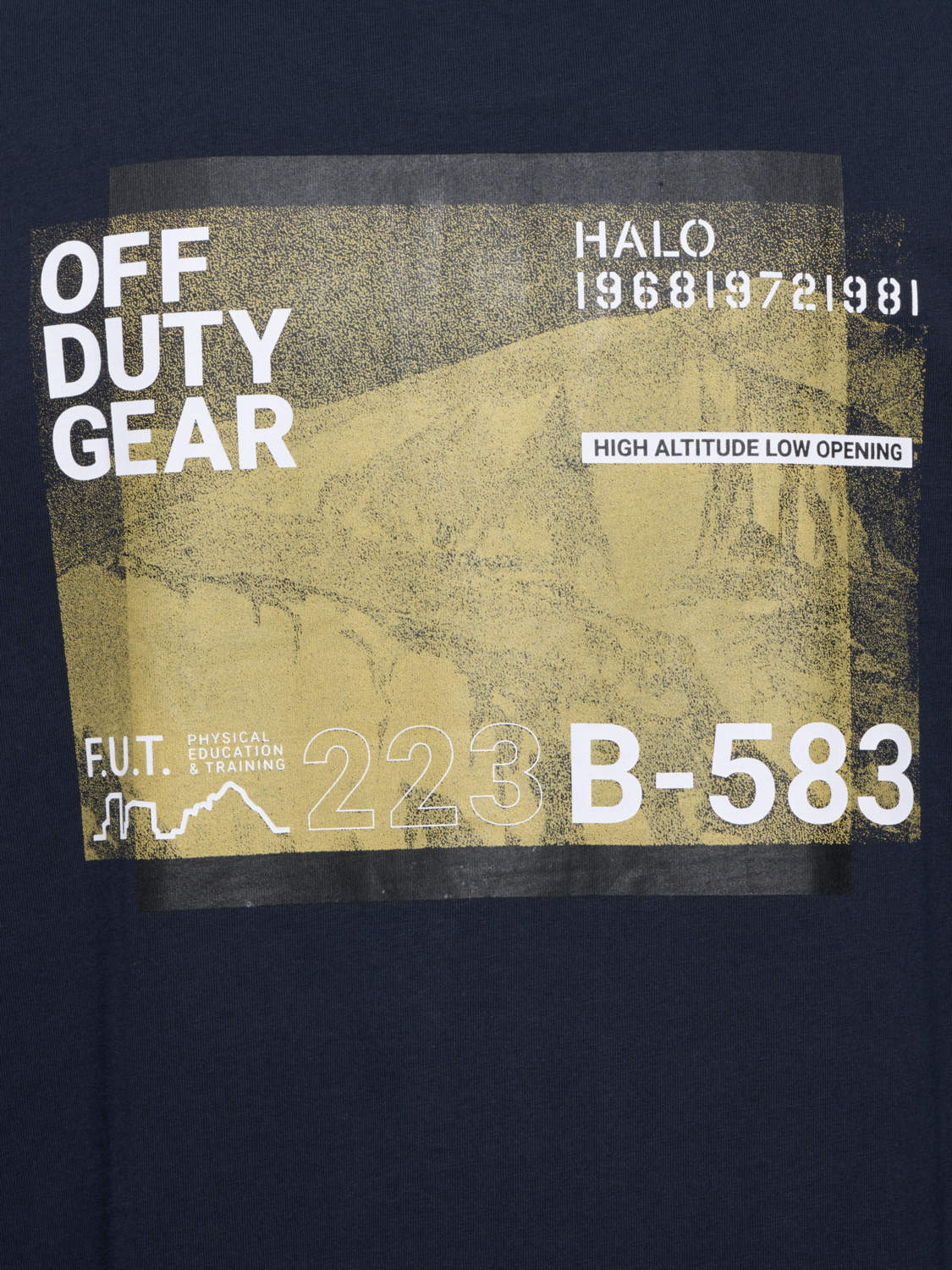 HALO GRAPHIC T-SHIRT 07, DEEP WELL, packshot